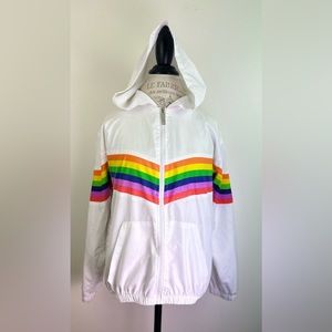 Love Love Love Rainbow Windbreaker / Light Jacket